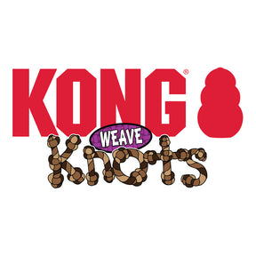 KONG Weave Knots Pig Medium
