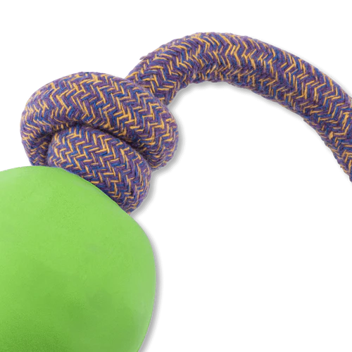 Beco Natural Rubber Ball on Rope