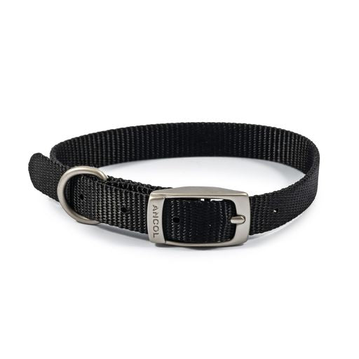 Softweave Dog Collar Black