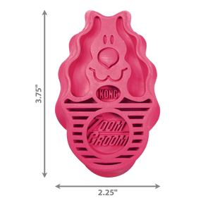 KONG ZoomGroom™ Raspberry For Dogs