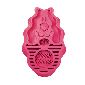 KONG ZoomGroom™ Raspberry For Dogs
