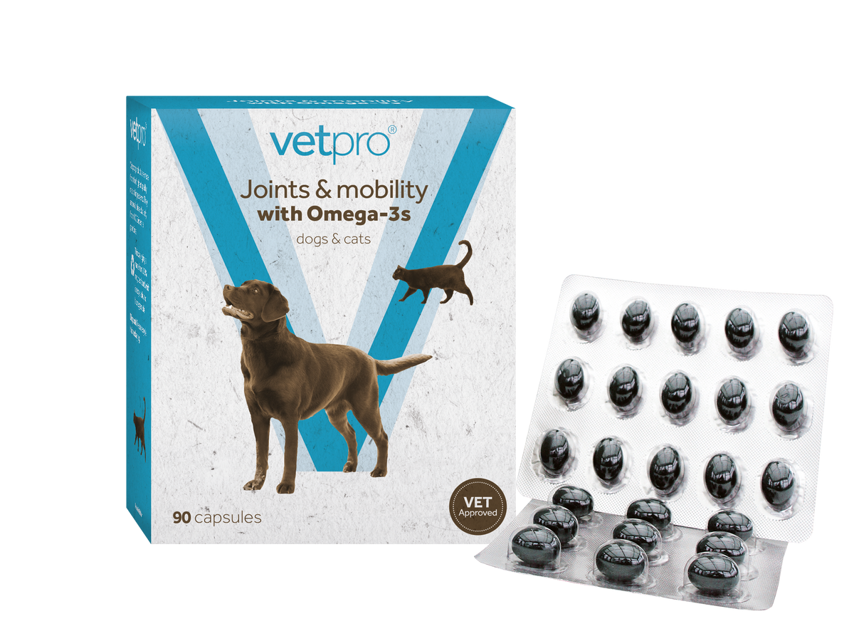 Vetpro Joints & Mobility with Omega-3s - 90 capsules
