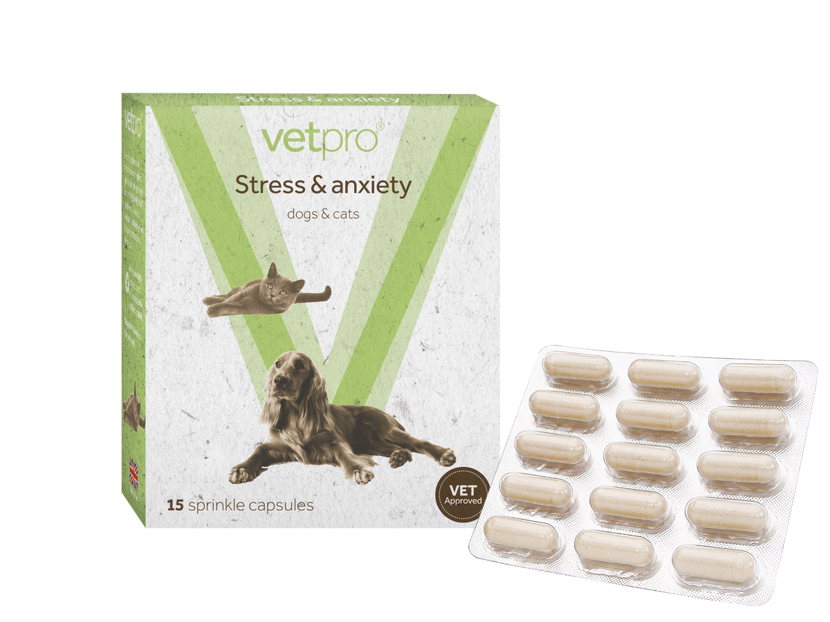 Vetpro Stress & Anxiety - 15 capsules