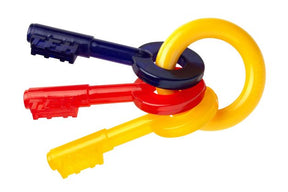 Nylabone Puppy Teething Keys Bacon (2 sizes)