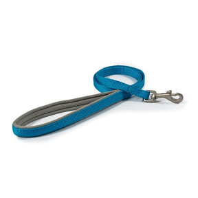Viva Padded Dog Lead Blue (3 sizes)
